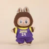 POP MART Labubu Clothes Basketball Outfit for Labubu Figures - Retro Basketball Clothes Set (Doll Not Included)