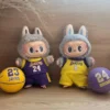 POP MART Labubu Clothes Basketball Outfit for Labubu Figures - Retro Basketball Clothes Set (Doll Not Included)